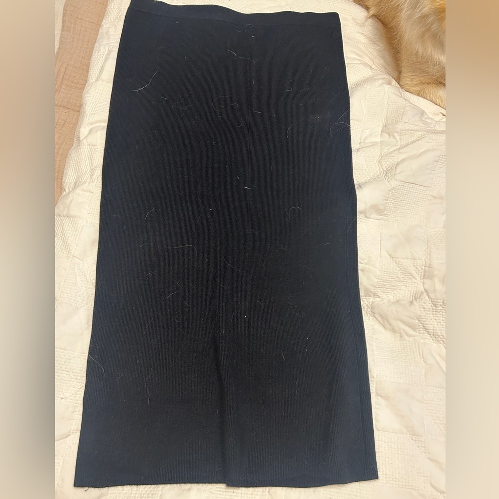 J. Crew Classic Black Pencil Skirt
